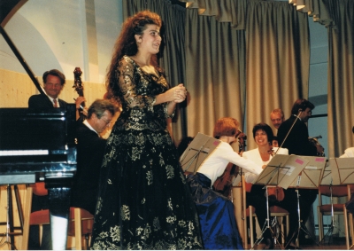 Cecila Bartoli bei den Musiktagen Mondsee 1993